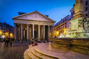 Roma, İtalya. Panteon. by Unbekannt Unbekannt